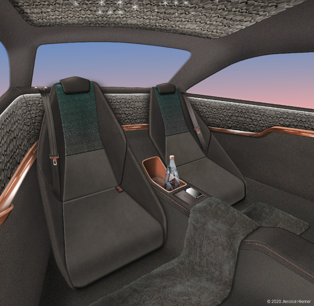 Automotive Interior Concept - Product Design Portfolio - J. Hiemer