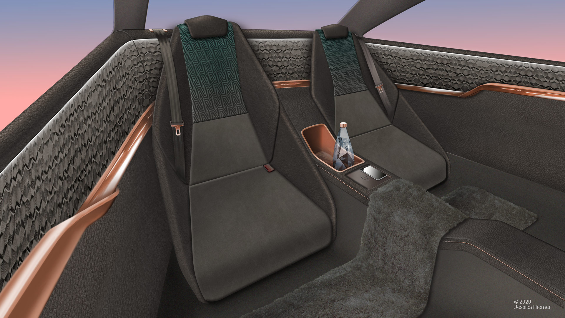 2017 Automotive Interior Concept Product Design Portfolio J. Hiemer